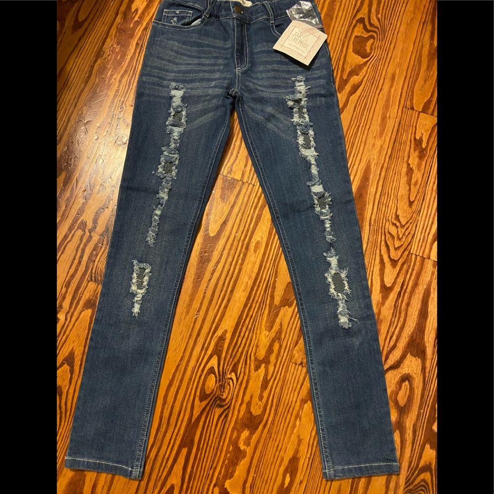 NWT! Girls JAK & PEPPAR skinny jeans 👖 Sz 14